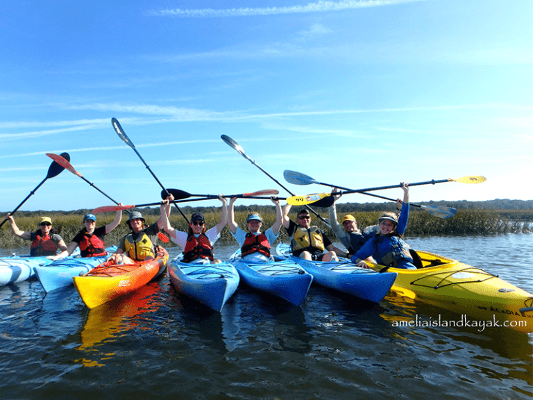 Amelia Island Kayak Egans Creek Group