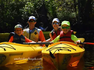 Amelia Island Kayak Excursions Family Kayaking